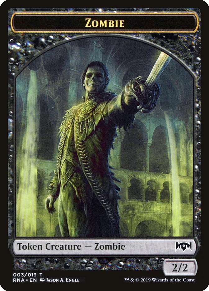 Zombie [Ravnica Allegiance Tokens]